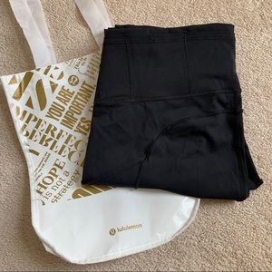 🍋 Lululemon Fast And Free 7/8 Tight Black size 8